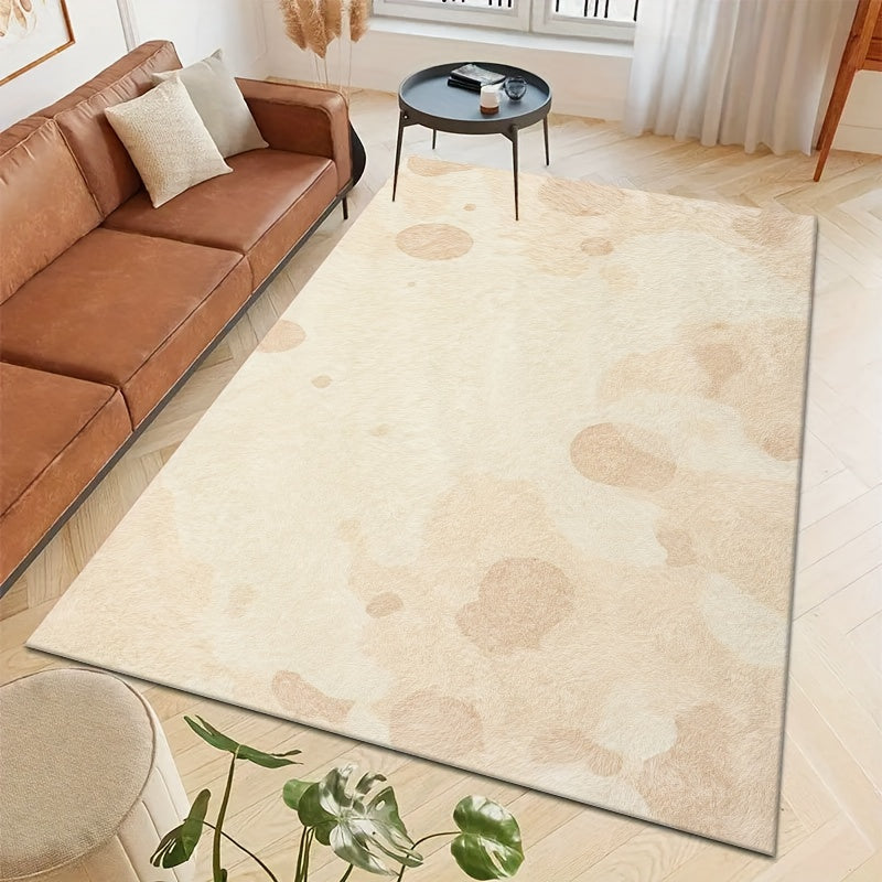 1pc, Abstract Greek Key Design Area Rug - Plush Soft Carpet, Rug for Living Room, Rectangular Floor Mat, Contemporary Home Decoration for Bedroom, Office, Entrance - Washable in Machine, Safe for Pets And Children