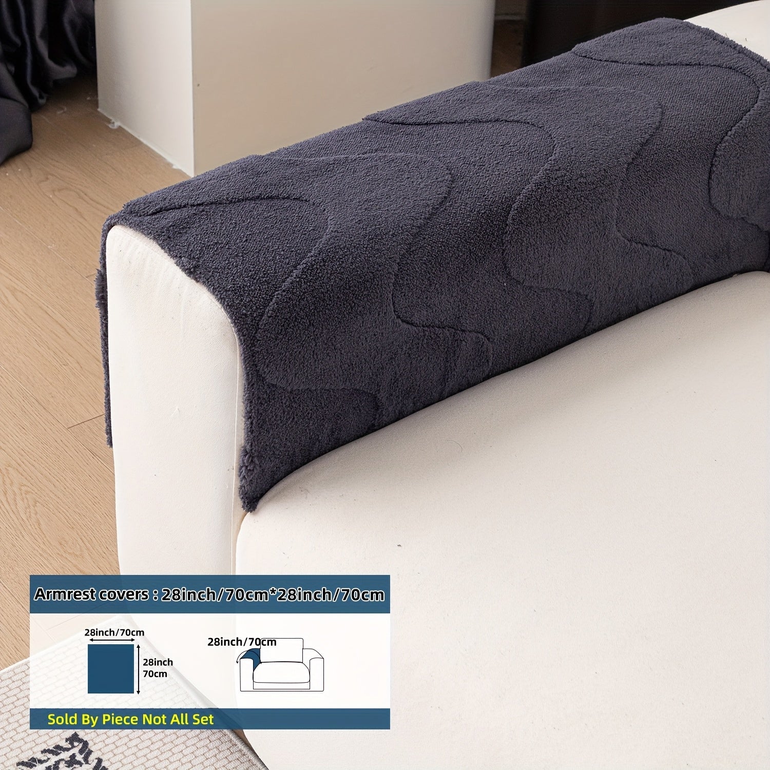 New Autumn And Winter Product: a Thick Cream-Colored Sofa Cushion with a Non-Slip Design, Creating a Luxurious Feel Suitable for Living Room Sofas