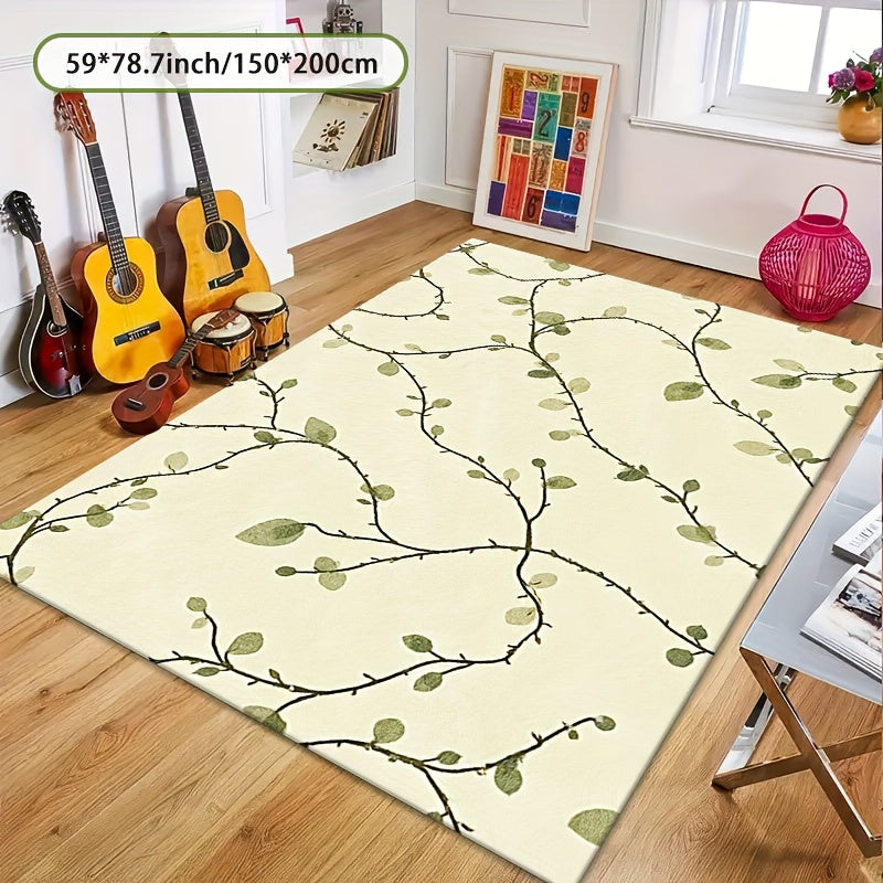 1pc Modern Abstract Carpet - Plush Soft Floor Rug Suitable for Living Room, Bedroom, Jumbo Sizes Available, Machine-Washable Carpet, Neutral \u002F\u002F\u002F\u002F\u002F\u002F\u002F\u002F\u002F, \u002F Use
