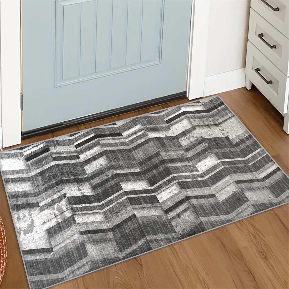 Velvet Carpet, Living Room Carpet, Valentine's Day Decorative Carpet, Lightweight and Area Rug for Bedroom Floor, Durable Non-Slip Office Carpet, Extra Soft and Thick, Multiple Sizes Available. Large Gradient Design Ultra-Soft Velvet Area Rug, Non