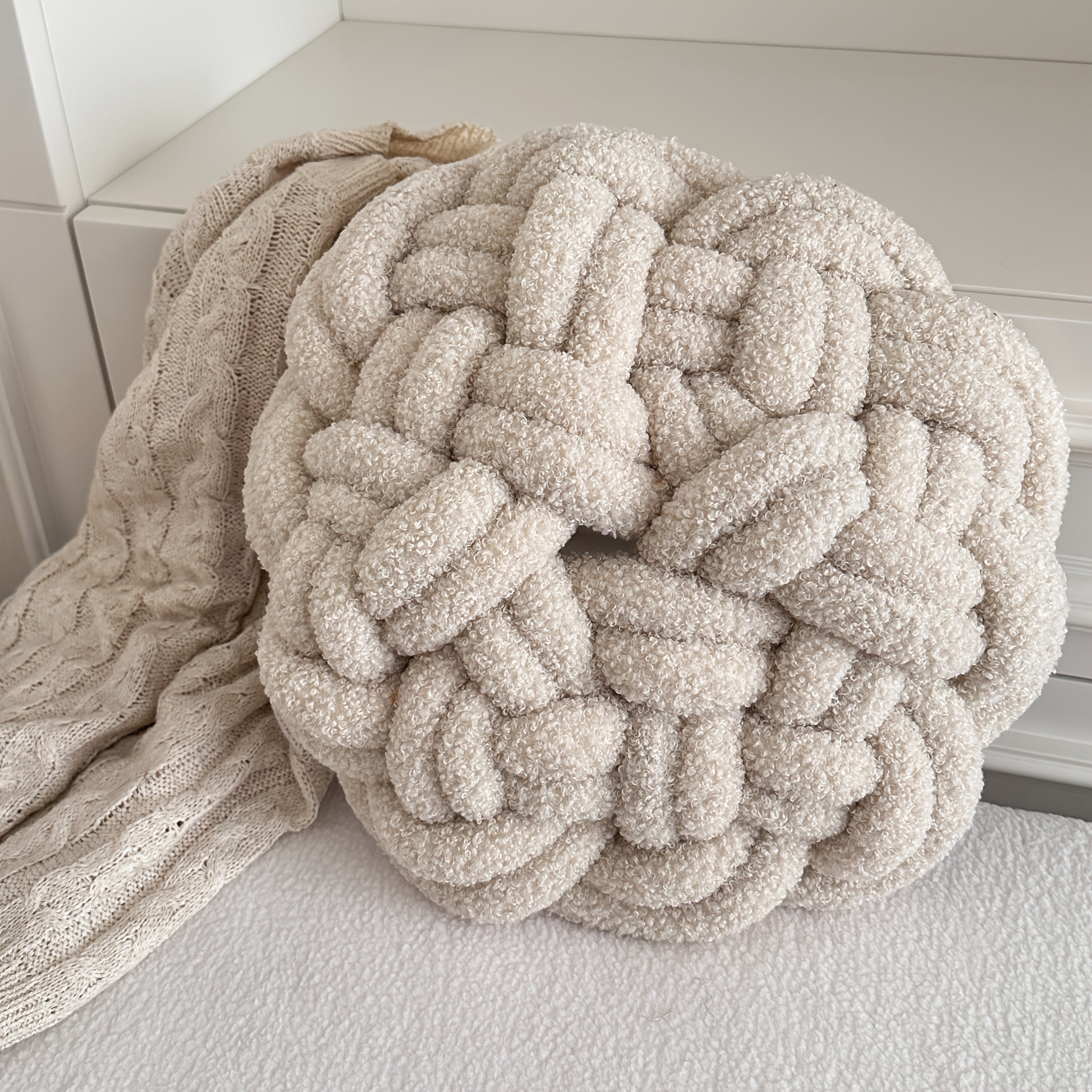 A Handcrafted Bohemian Seat Pad - Designed in a Farmhouse Style, Suitable for Office Sofas in Vehicles, And Providing Comfort for Meditation