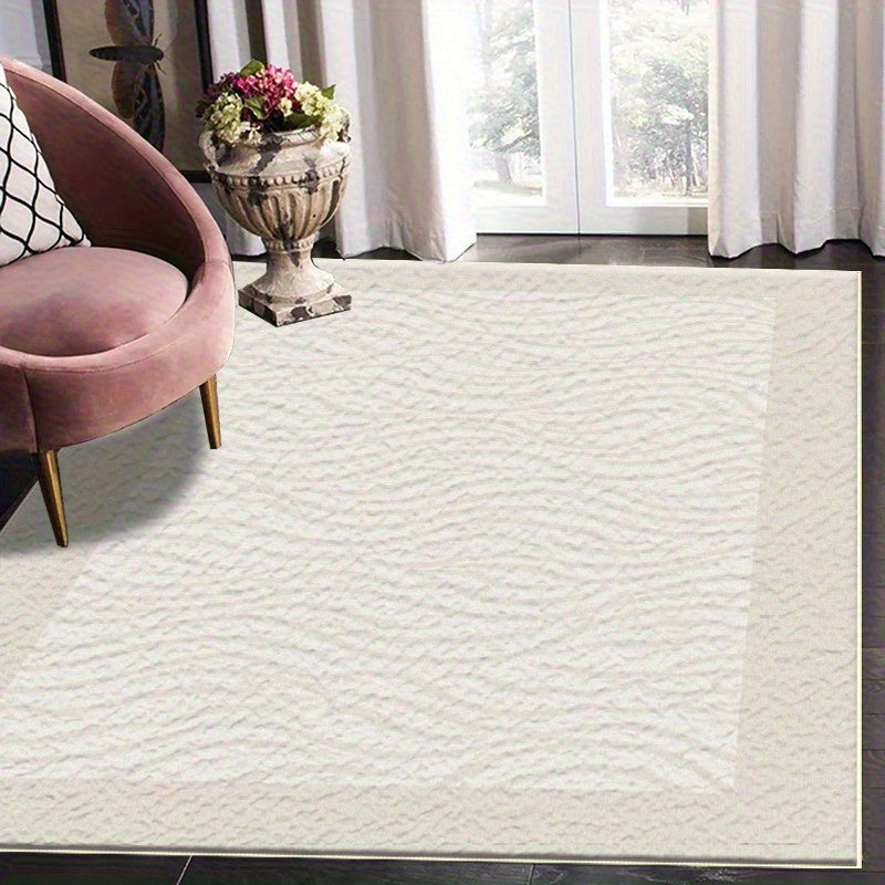 A Wave-Patterned Carpet, Featuring Local Characteristics, Lightweight, Easy to Wash And Clean, Perfect As a Holiday Gift, Suitable for Decorating Living Rooms, Bedrooms, Dining Rooms, Offices, Balconies, And Other Spaces