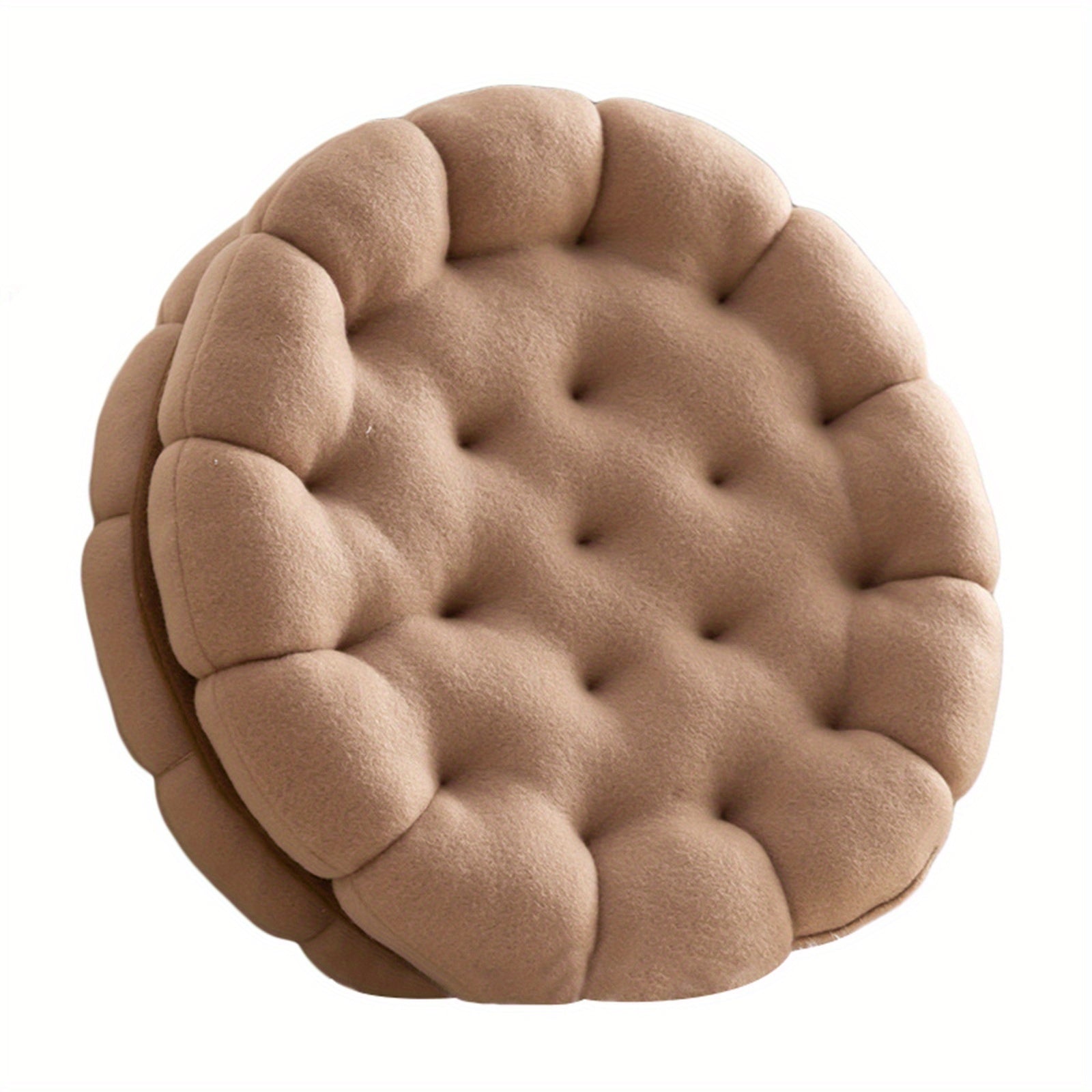 Sandwich Cookie Pillow | Creative and Cute Plush Sofa Cushion, Throw Pillow, Hip Pad, Floor Pad | Non- Fabric, Hand Wash Only, Brand: NEULRY